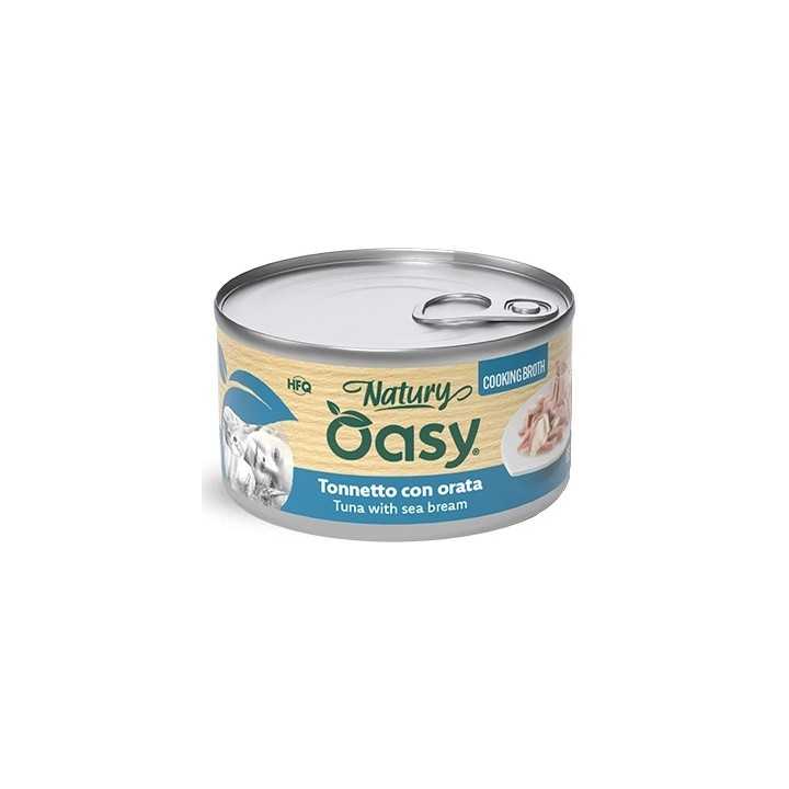 Oasy Cat Natury Cooking Broth - Tonnetto Con Orata 85 Gr.
