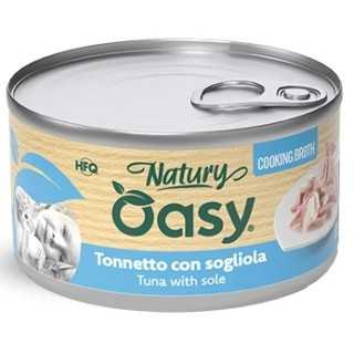 Oasy Cat Natury Cooking Broth - Tonnetto Con Sogliola 85 Gr.