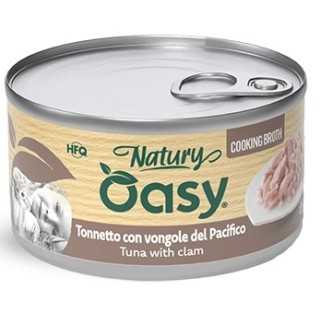 Oasy Cat Natury Cooking Broth - Tonnetto Con Vongole 85 Gr.