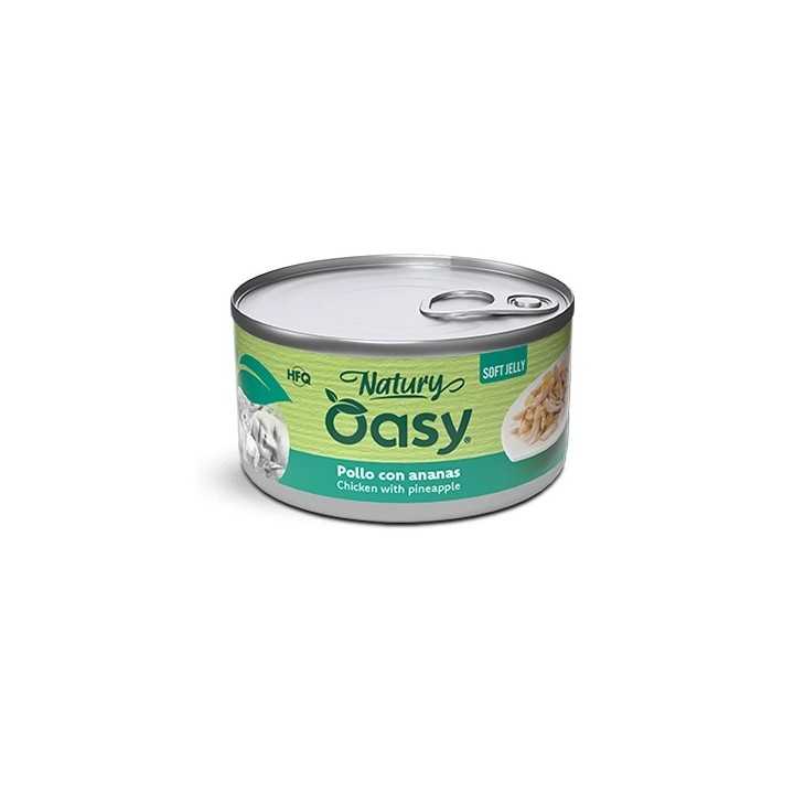 Oasy Cat Natury Soft Jelly - Pollo Con Ananas 150 Gr.