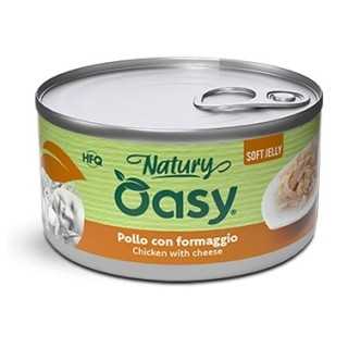 Oasy Cat Natury Soft Jelly - Pollo Con Formaggio 150 Gr.