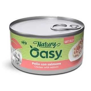 Oasy Cat Natury Soft Jelly - Pollo Con Salmone 150 Gr.
