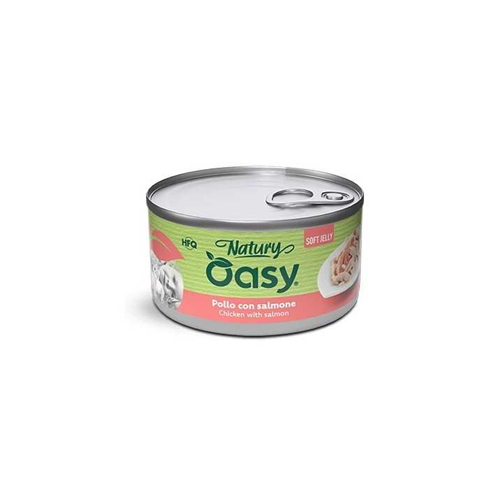 Oasy Cat Natury Soft Jelly - Pollo Con Salmone 85 Gr.