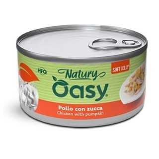 Oasy Cat Natury Soft Jelly - Pollo Con Zucca 150 Gr.