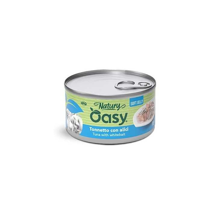 Oasy Cat Natury Soft Jelly - Tonnetto Con Alici 85 Gr.