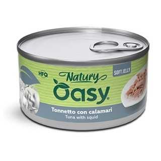 Oasy Cat Natury Soft Jelly - Tonnetto Con Calamari 150 Gr.
