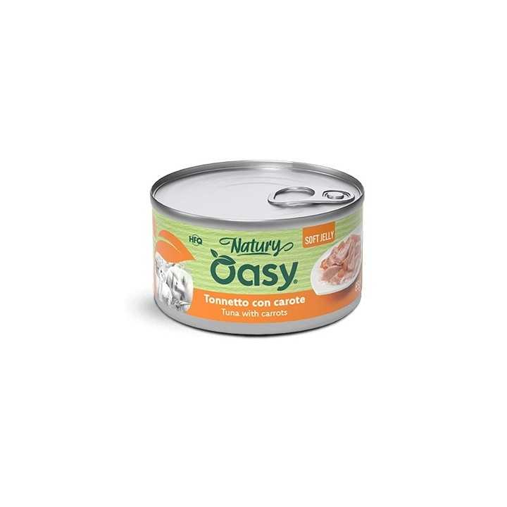 Oasy Cat Natury Soft Jelly - Tonnetto Con Carote 85 Gr.