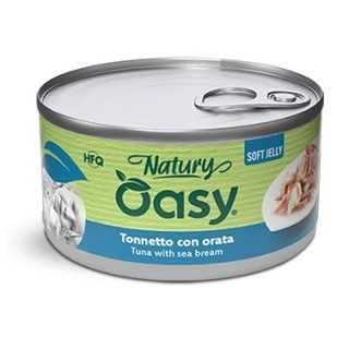 Oasy Cat Natury Soft Jelly - Tonnetto Con Orata 150 Gr.