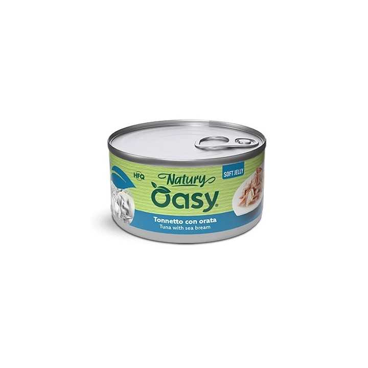 Oasy Cat Natury Soft Jelly - Tonnetto Con Orata 150 Gr.