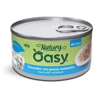 Oasy Cat Natury Soft Jelly - Tonnetto Con Pescetti Oceanici 150 Gr.