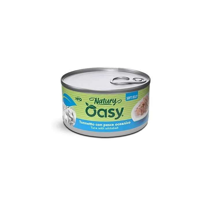 Oasy Cat Natury Soft Jelly - Tonnetto Con Pescetti Oceanici 150 Gr.