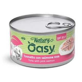 Oasy Cat Natury Soft Jelly - Tonnetto Con Salmone 85 Gr.