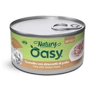 Oasy Cat Natury Soft Jelly - Tonnetto Con Straccetti Di Pollo 150 Gr.