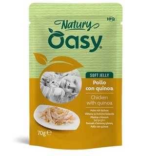 Oasy Cat Natury Soft Jelly Busta - Pollo Con Quinoa 70 Gr.