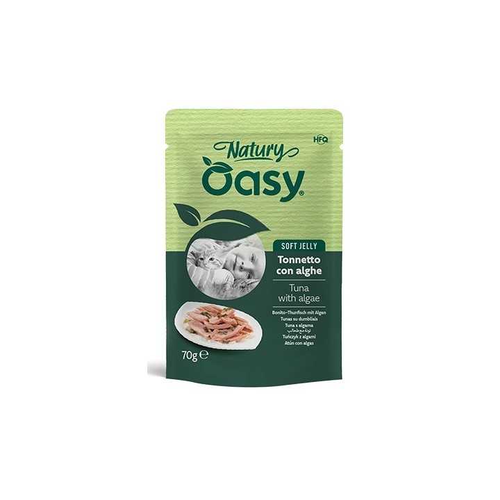 Oasy Cat Natury Soft Jelly Busta - Tonnetto Con Alghe 70 Gr.