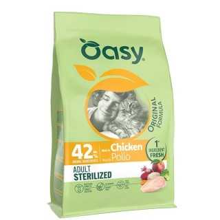 Oasy Cat Original Adult Sterilized Pollo 1,5 Kg.