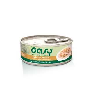 Oasy Cat Specialita' Naturale Pollo Con Ananas 70 Gr.