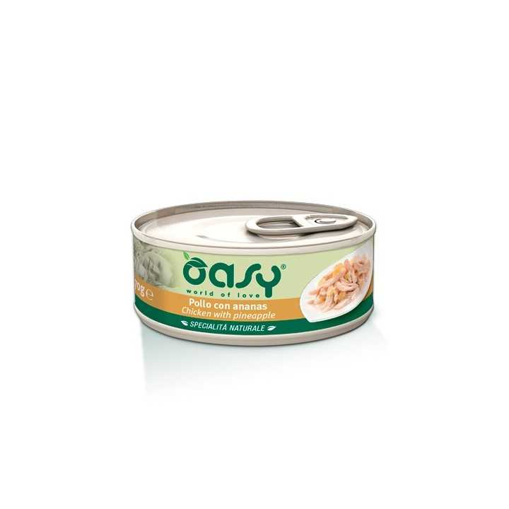 Oasy Cat Specialita' Naturale Pollo Con Ananas 70 Gr.