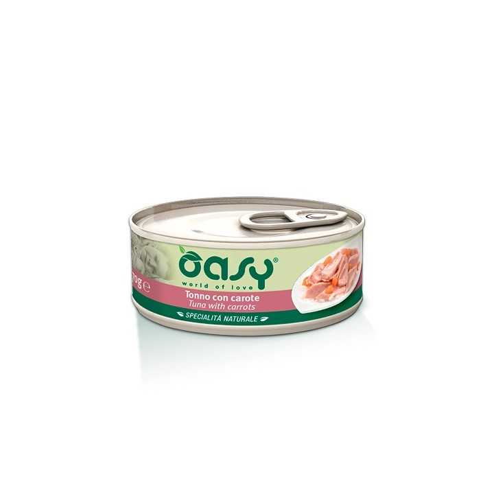 Oasy Cat Specialita' Naturale Tonno Con Carote 70 Gr.