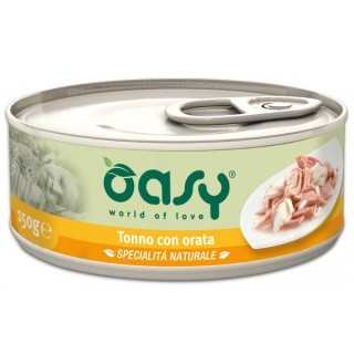 Oasy Cat Specialita' Naturale Tonno Con Orata 70 Gr.