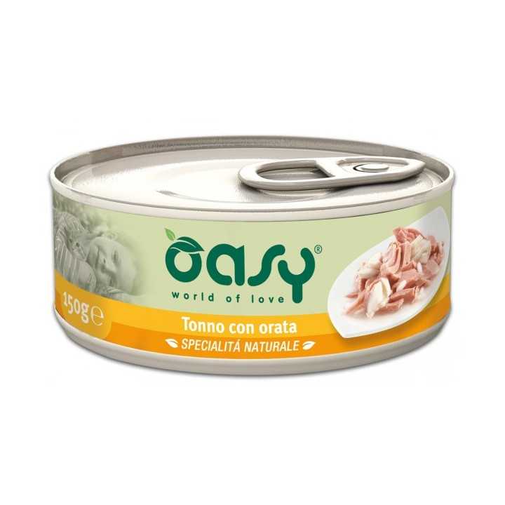 Oasy Cat Specialita' Naturale Tonno Con Orata 70 Gr.