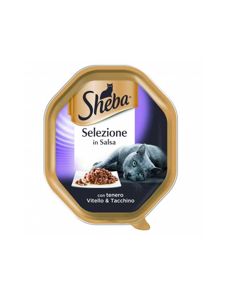 Sheba Selezione In Salsa Vitello & Tacchino 85 Gr.