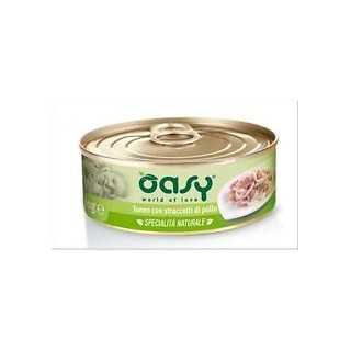 Oasy Cat Specialita' Naturale Tonno Con Straccetti Di Pollo 150 Gr.