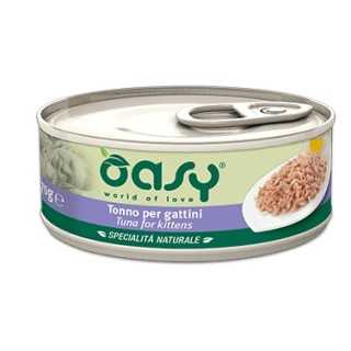 Oasy Cat Specialita' Naturale Tonno Per Gattini 150 Gr.