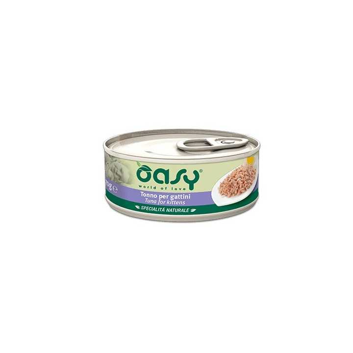 Oasy Cat Specialita' Naturale Tonno Per Gattini 150 Gr.