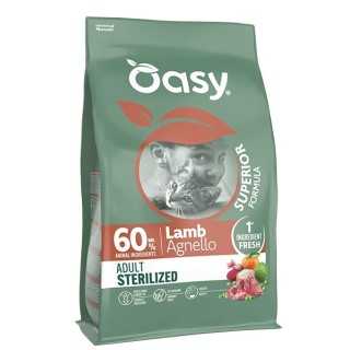 Oasy Cat Superior Adult Sterilized Agnello 1,5 Kg.