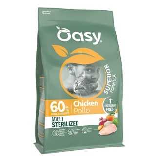 Oasy Cat Superior Adult Sterilized Pollo 1,5 Kg.