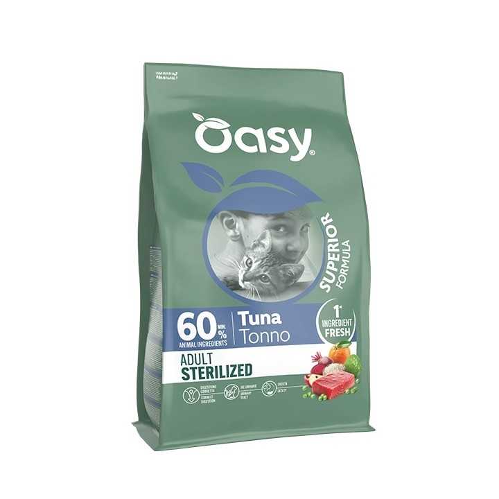 Oasy Cat Superior Adult Sterilized Tonno 1,5 Kg.