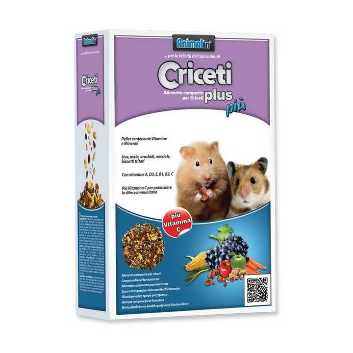 Animal In Mix Criceti Plus Piu' 800 Gr.