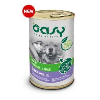 Oasy Dog Adult All Breeds Pate' Anatra 400 Gr.