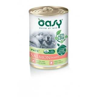 Oasy Dog Adult All Breeds Pate' Salmone 400 Gr.