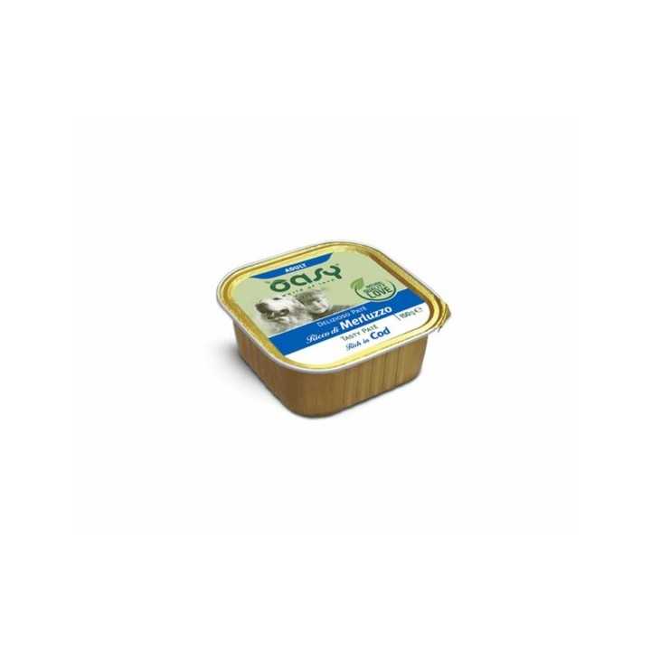 Oasy Dog Adult Delizioso Pate' Ricco Di Merluzzo 150 Gr.