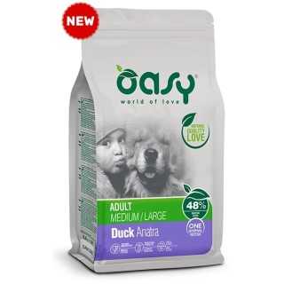Oasy Dog Adult Medium/Large Anatra 2,5 Kg.