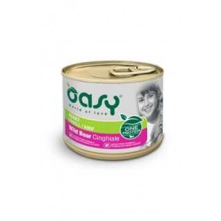 Oasy Dog Adult Mini Pate' Cinghiale 200 Gr.