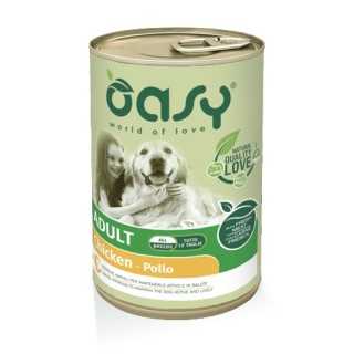 Oasy Dog Adult Pate' Pollo 400 Gr.