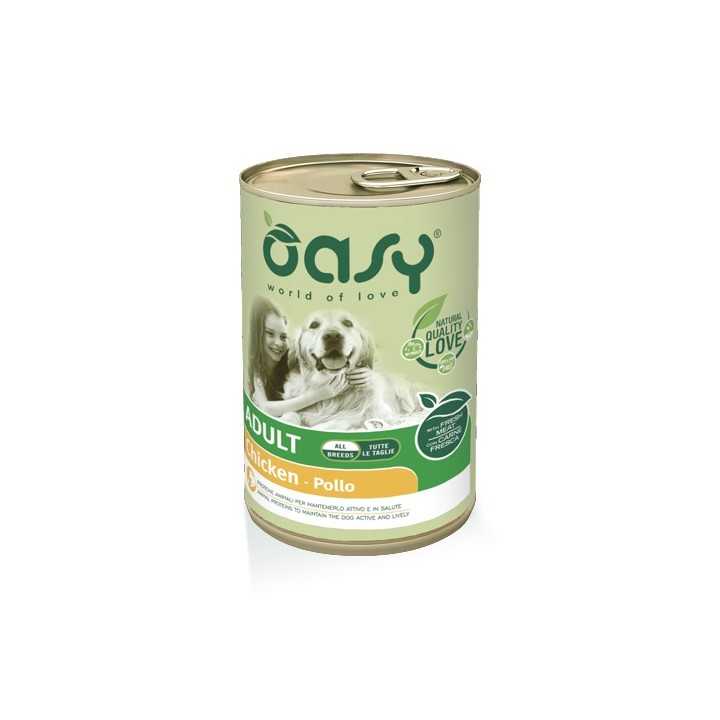 Oasy Dog Adult Pate' Pollo 400 Gr.