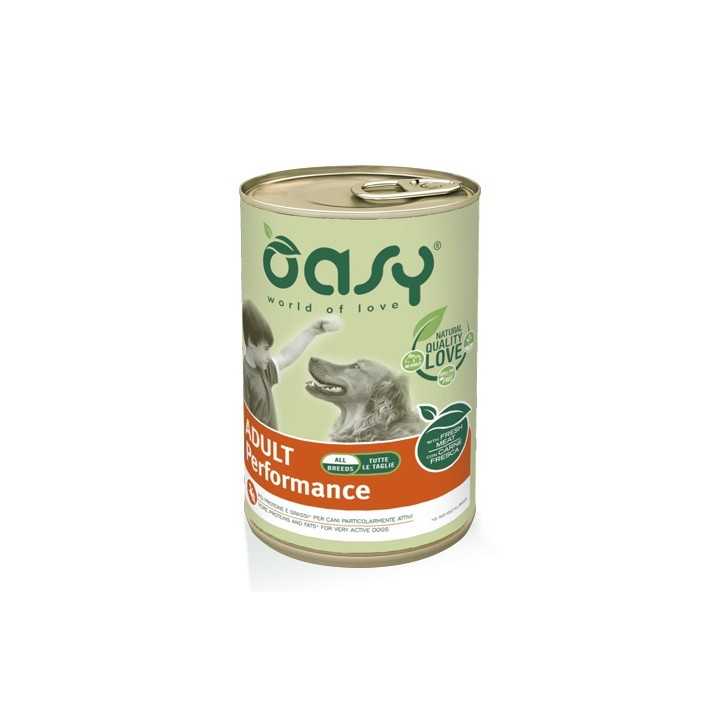 Oasy Dog Adult Performance Pate' 400 Gr.