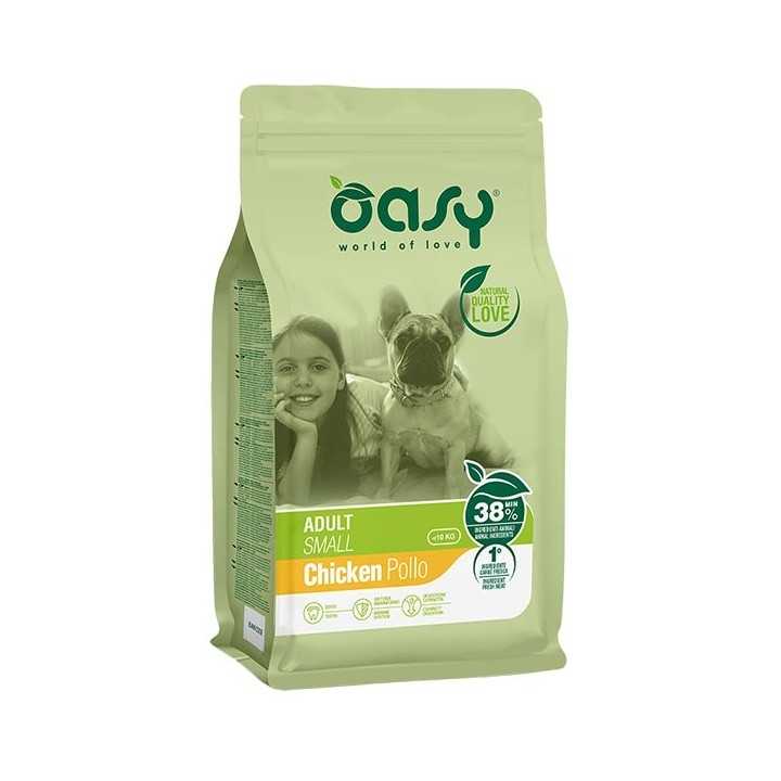 Oasy Dog Adult Small Pollo 1 Kg.