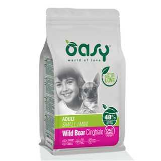 Oasy Dog Adult Small/Mini Cinghiale 2,5 Kg.