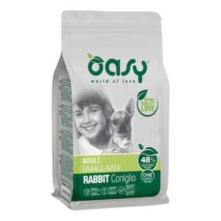 Oasy Dog Adult Small/Mini Coniglio 2,5 Kg.