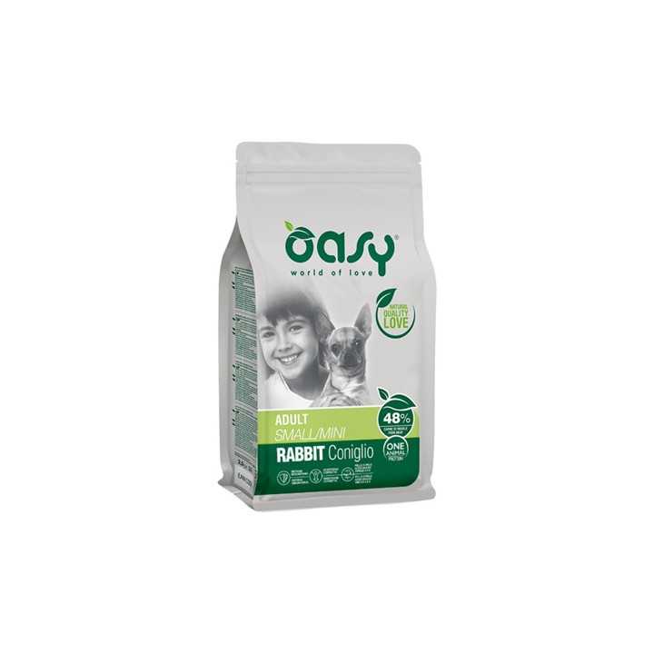 Oasy Dog Adult Small/Mini Coniglio 800 Gr.