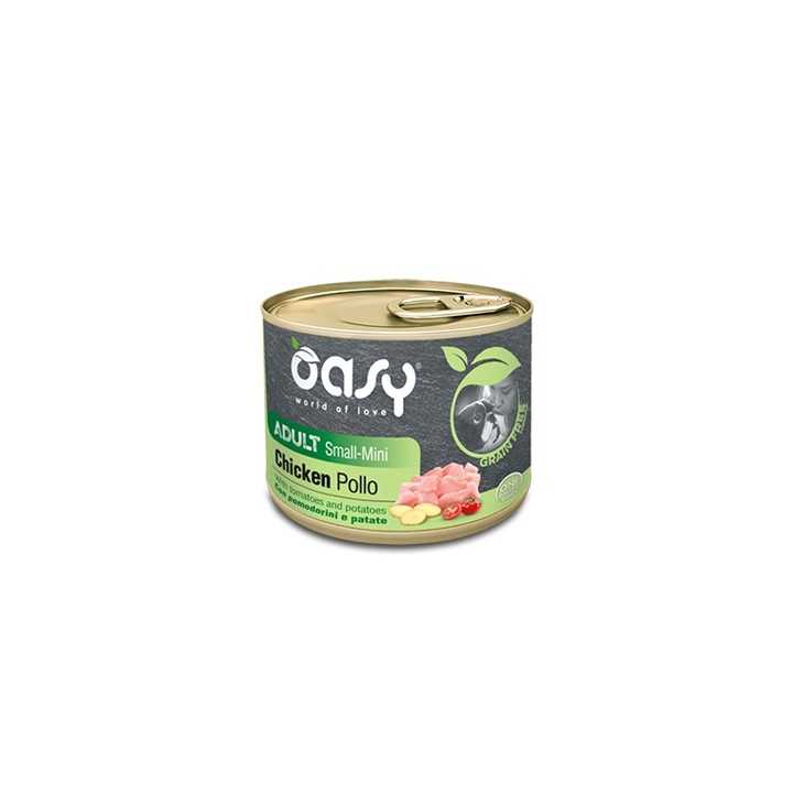 Oasy Dog Grain Free Adult Small/Mini Pollo 200 Gr.