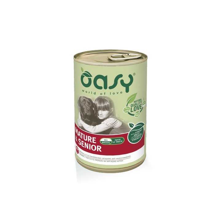 Oasy Dog Mature & Senior Pate' 400 Gr.