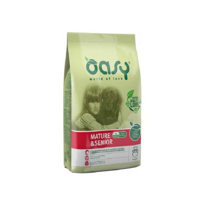 Oasy Dog Mature & Senior Pollo 3 Kg.