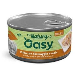 Oasy Dog Natury Soft Jelly - Pollo Con Formaggio & Mais 150 Gr.