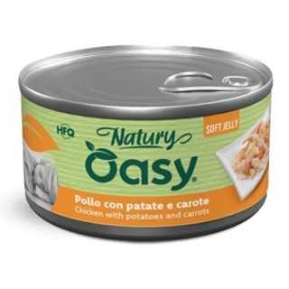 Oasy Dog Natury Soft Jelly - Pollo Con Patate & Carote 150 Gr.